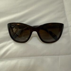 Ray-Ban Polarized Women's Brown Sunglasses